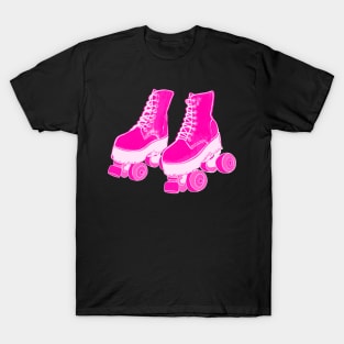 Pink Roller Skates T-Shirt